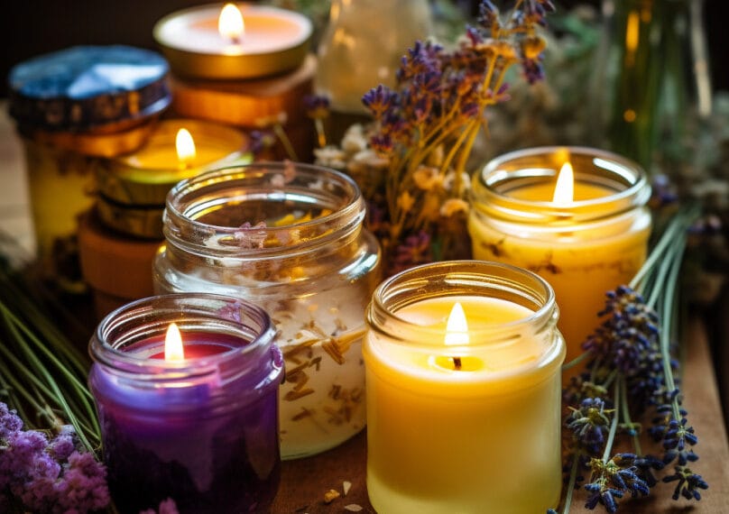 homemade essential oils for candles