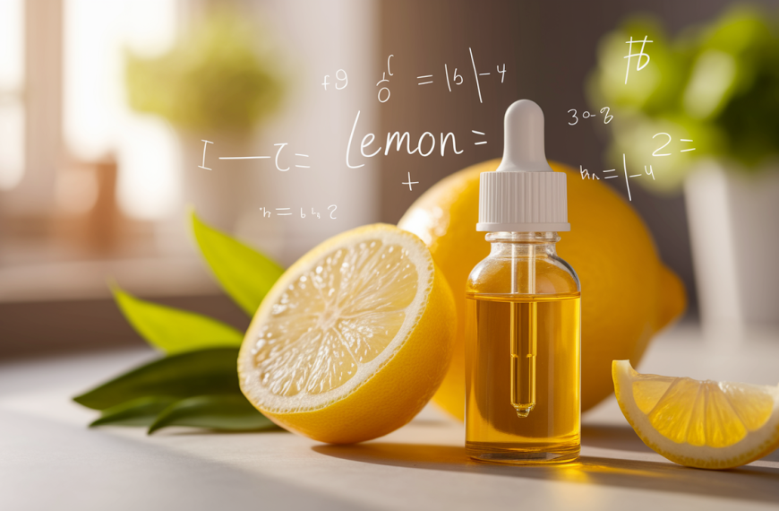 how many drops of lemon essential oil equals one lemon