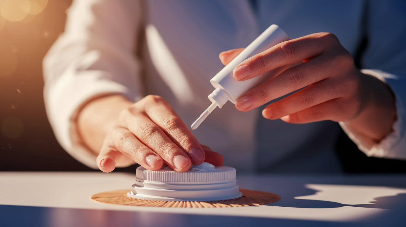 A conceptual illustration representing Safe and Effective Application Techniques. Visualize the main ideas: . Creative but clear representation of the concept. Style: Use shallow depth of field with selective focus to create a professional, intimate feel  Employ warm. high quality, detailed, professional, clean composition, good lighting, sharp focus, well-composed. high quality, professional, detailed, well-composed