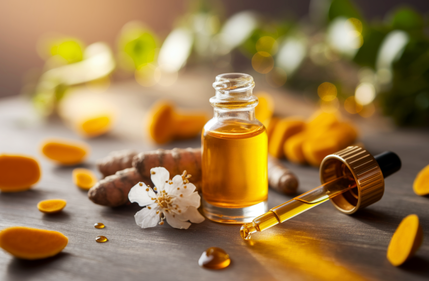 Turmeric Essential Oil for Skin: Anti-Aging and Clarifying Applications