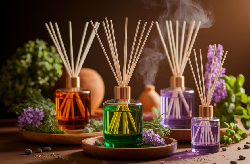 Reed Diffusers with Essential Oils: DIY Guide for Long-Lasting Natural Fragrance