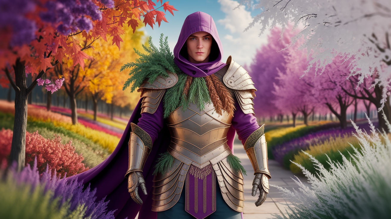 A conceptual illustration representing Aromatic Armor – Arm Your Defense Against Seasonal Challenges. Visualize the main ideas: There, certain, feeling, itself, seems. Creative but clear representation of the concept. Style: Use shallow depth of field with selective focus to create a professional, intimate feel Employ warm. high quality, detailed, professional, clean composition, good lighting, sharp focus, well-composed.