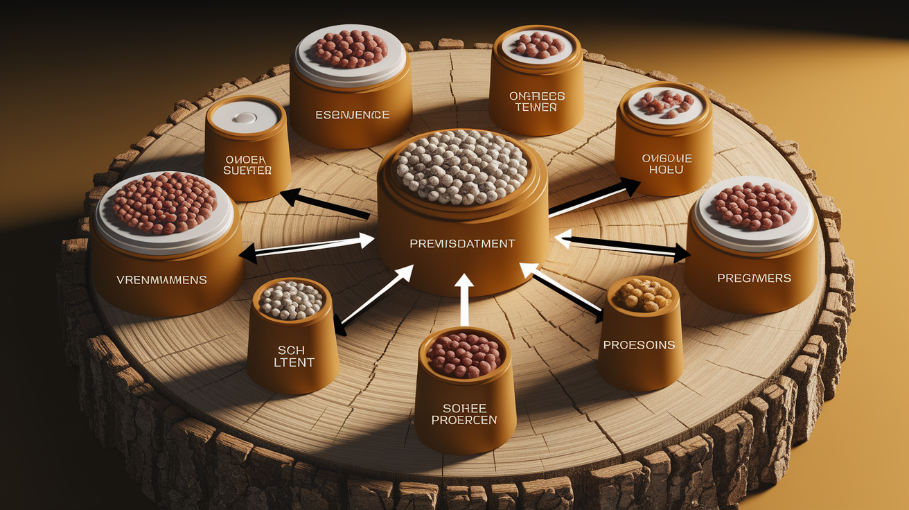 A clear, step-by-step visual illustration showing Biological Treatment and Process Control. Focus on . Include visual elements like arrows, numbered steps, or sequential flow. Professional and instructional style. Style: Use shallow depth of field with selective focus to create a professional, intimate feel Employ warm, natural lighting that casts a honey-golden glow on the main subjects Position items on a rustic wooden surface, preferably a cross-section of a tree trunk with visible rings and natural texture Incorporate vibrant green foliage and delicate purple flowers around the composition's edges Maintain a soft, gently blurred natural background with subtle bokeh effect Feature a harmonious color palette of amber, deep greens, and soft purples Arrange elements at varying heights to create visual interest and natural flow Create a clean, uncluttered composition that feels organic yet intentional Capture fine details and textures with macro-photography techniques Evoke a serene, botanical spa-like atmosphere that feels both premium and natural. high quality, detailed, professional, clean composition, good lighting, sharp focus, well-composed. high quality, professional, detailed, well-composed